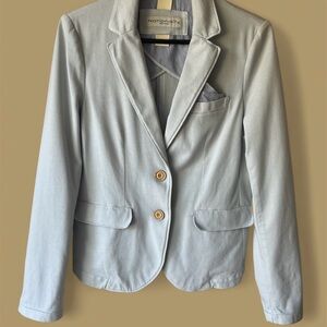Nationality Women's Elegant Light blue blazer